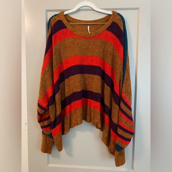 Free People All About You Chenille Striped Sweater - Picture 2 of 6